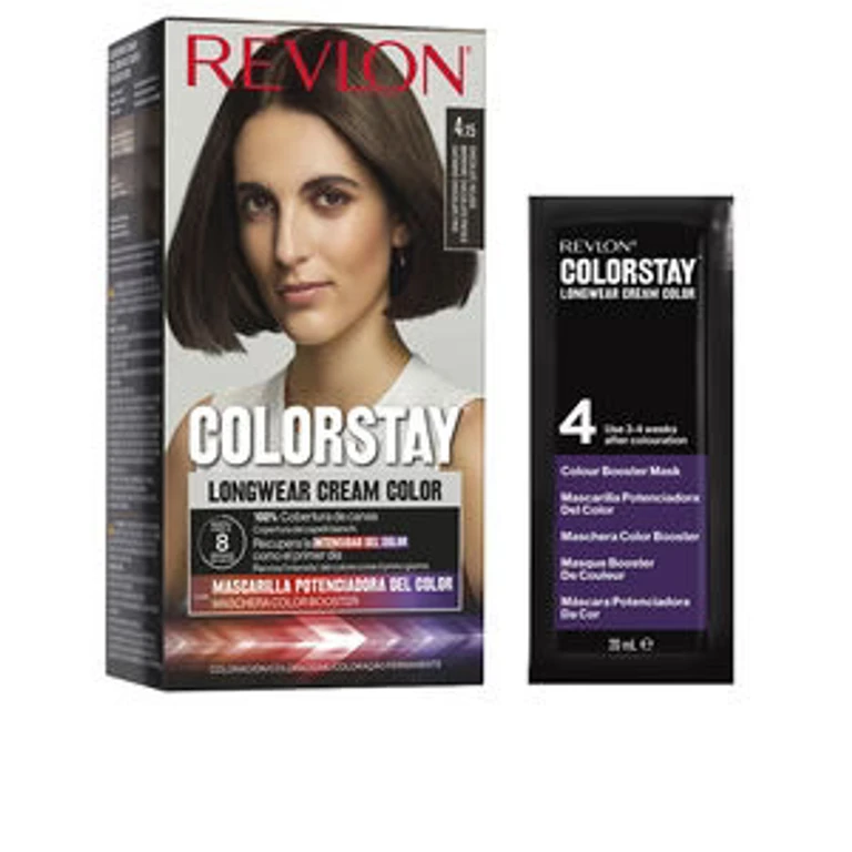 Color Stay Permanent Hair Dye 4.15 Cool Chocolate Brown 165 ml