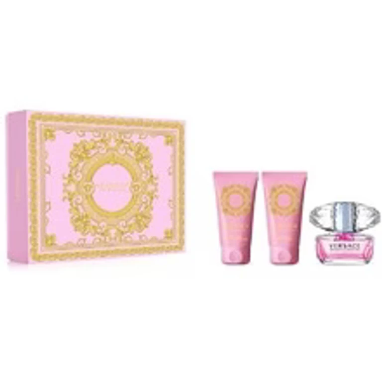 Bright Crystal gift box gift EDT 50 ml, Bright Crystal body lotion 50 ml and Bright Crystal shower gel 50 ml FREE