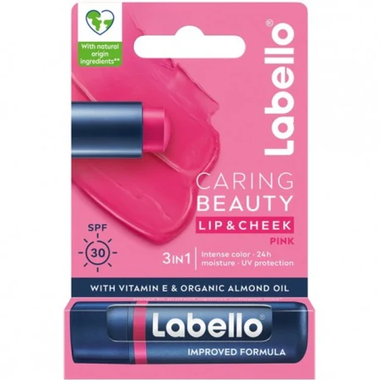 Label Label Caring Beauty 3In1 Spf30 Vitamin E & Organic Almond Oil Pink