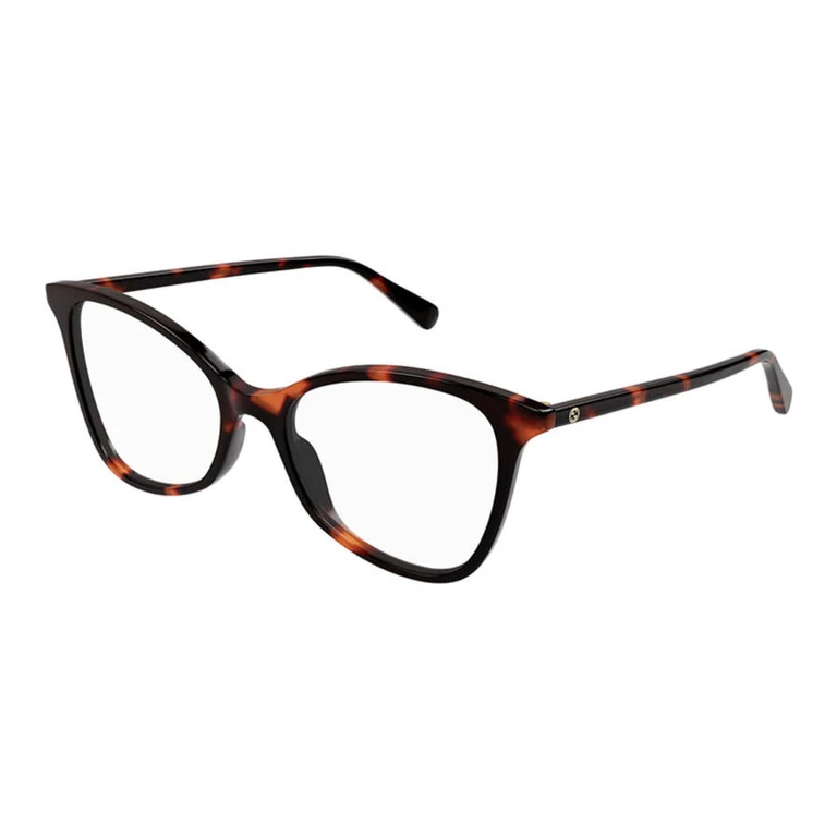 Ladies Brown Cat Eye Eyeglass Frames GG1360O 002