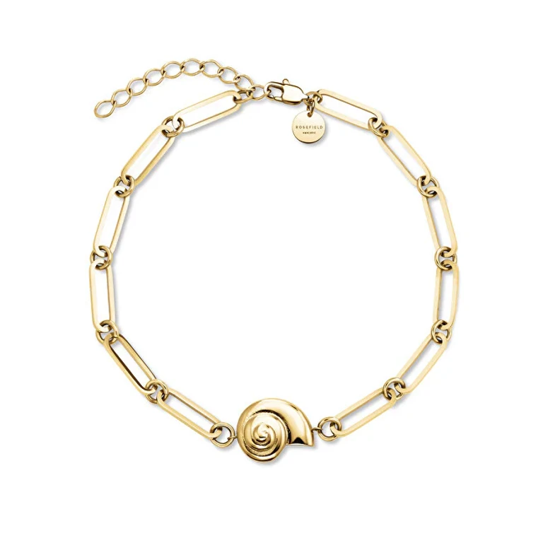 Gold-Plated Bracelet with Shell Essentials Jbssg-J826