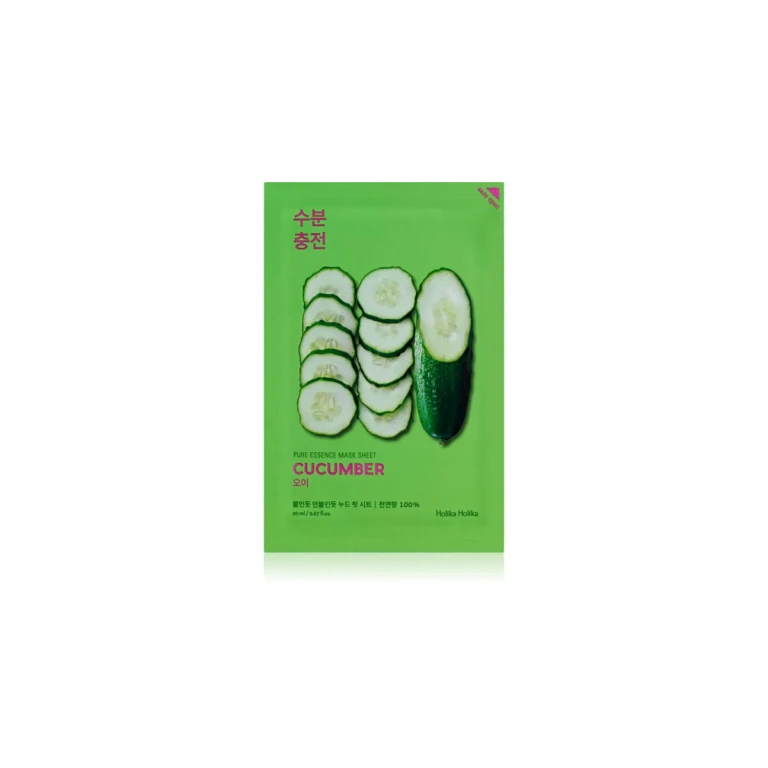 Pure Essence Cucumber Soothing Sheet Mask For Sensitive Skin Prone To Redness 23ml