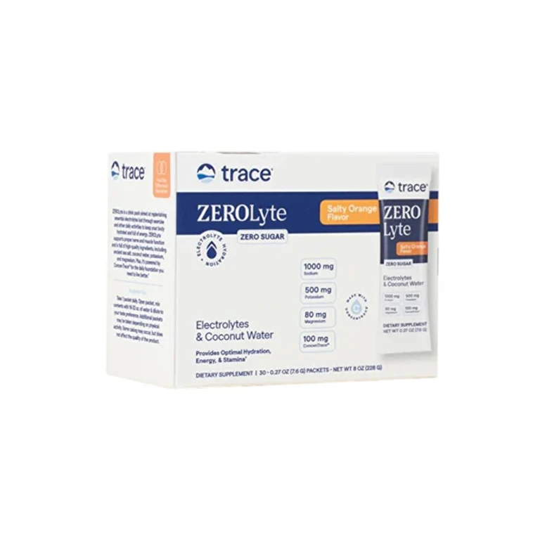 Zerolyte - Orange Flavored Electrolytes 30 Sachets