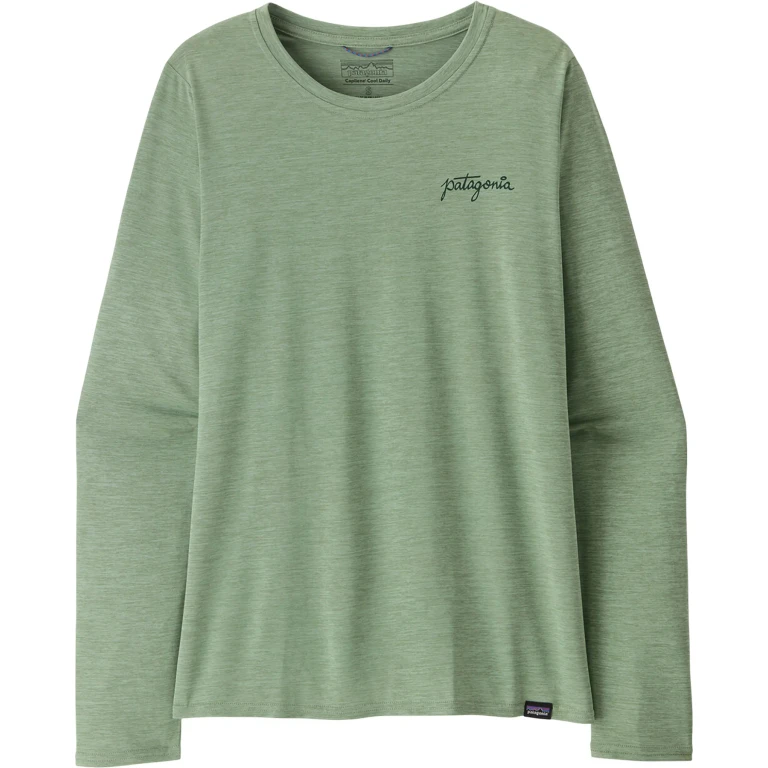Capilene Cool Daily Graphic Long Sleeve Shirt - Women's