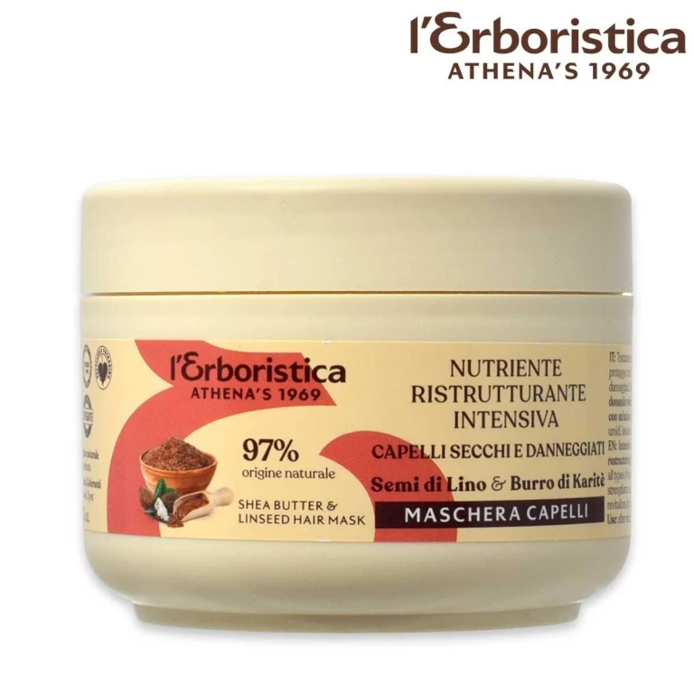 The herbal linseed hair mask 200ml