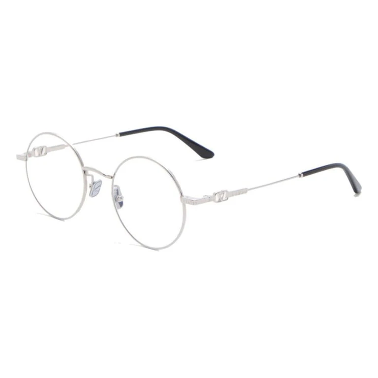 Ladies Black Round Eyeglass Frames VLX-173 E