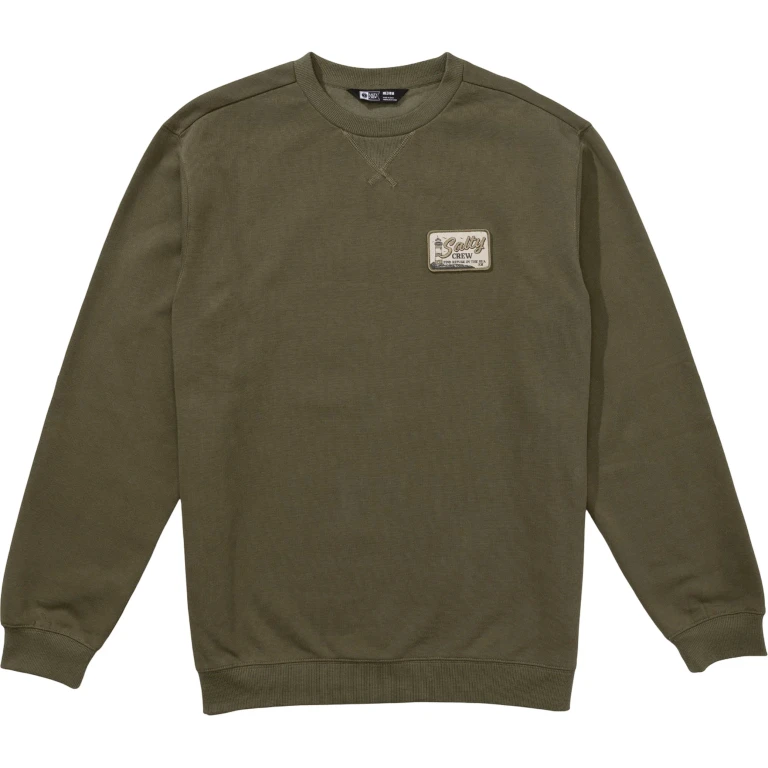 Crafted Crew Neck Fleece Sweatshirt - Men's