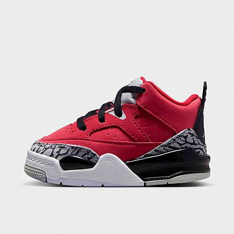 Kids Toddler Air Son of Mars Low Casual Shoes in Fire Red/Grey Mist/White Size: 2.0