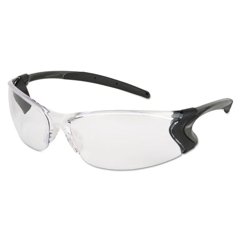 BD110PF Backdraft Anti-Fog Clear Glasses - Clear/Black