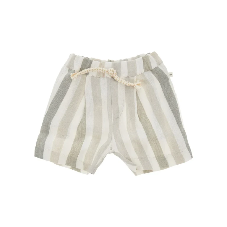 Striped linen shorts Kids 6M