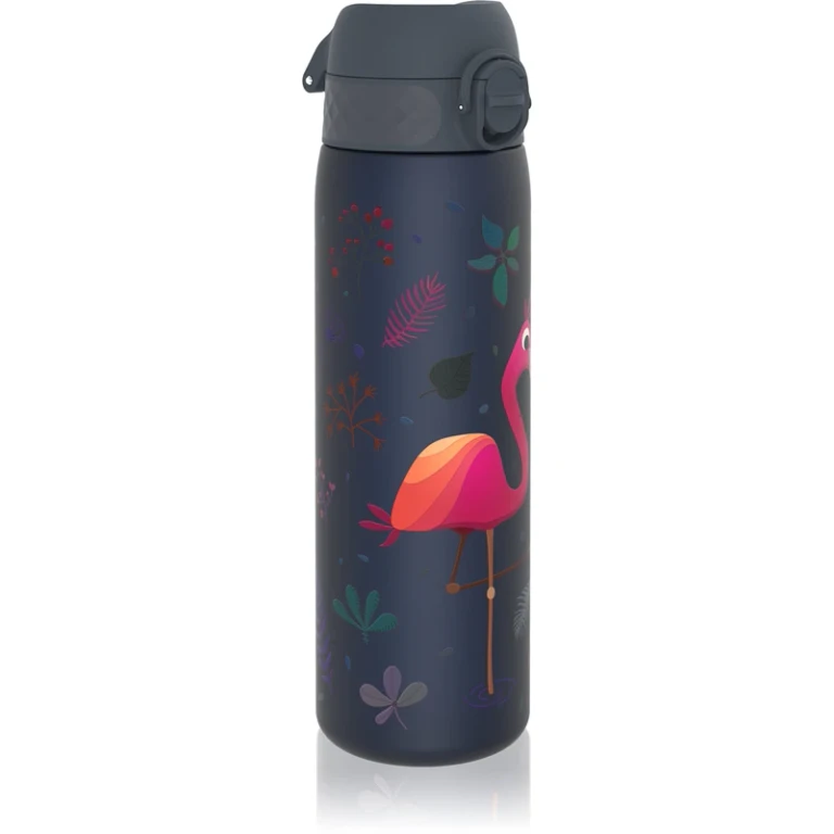 Leak Proof Flamingo Kids Water Bottle 500 ml