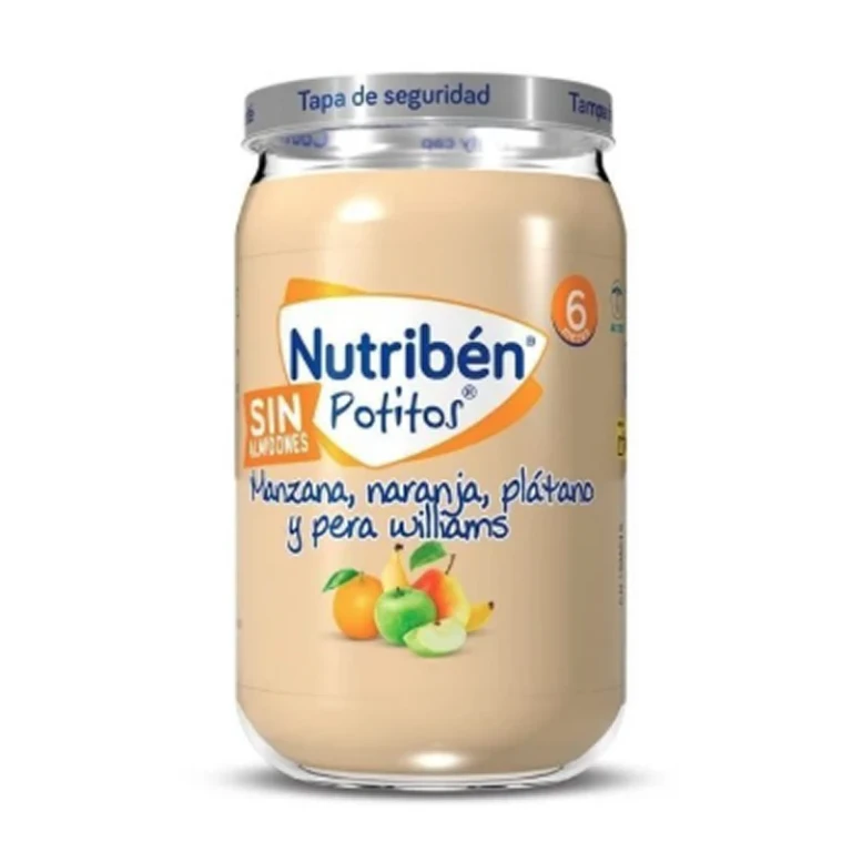 Nutribén Jar Apple, Orange, Banana, and Williams Pear 235 g