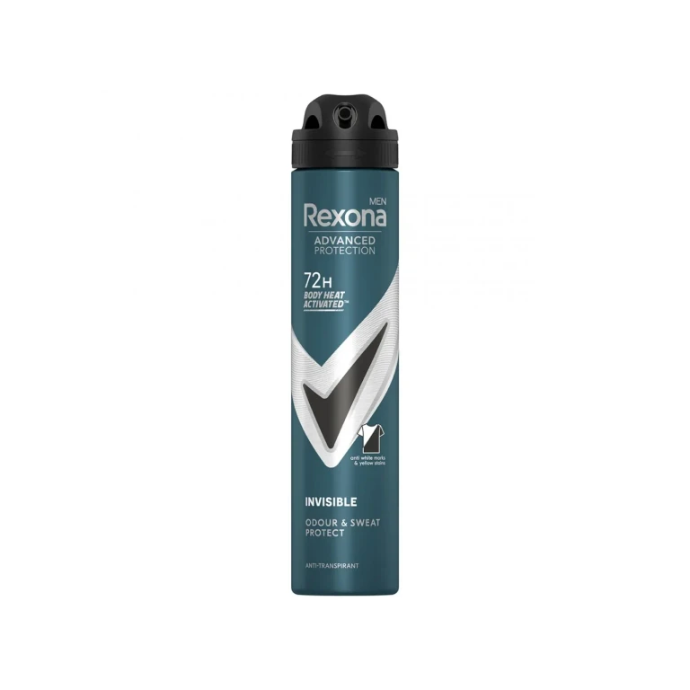 Men Invisible Black & White Spray 200ml 72h