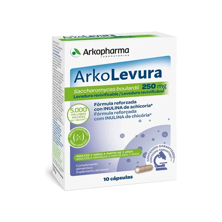 Arko-Levura Saccharomyces Boulardii 10 Capsules