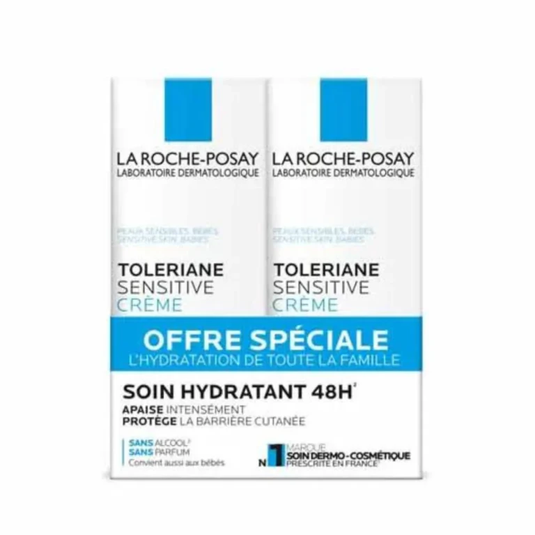 La Roche-Posay Toleriane Moisturizing Soothing Protective Sensitive Treatment Cream 2x40ml