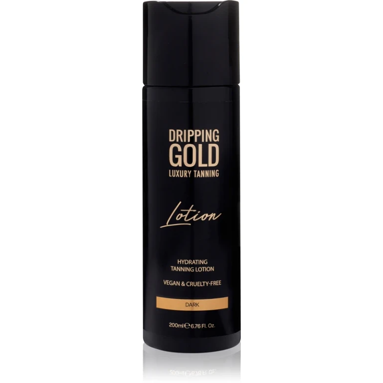 Luxury Tanning Self-Tanning Moisturizing Milk Lotion For Intense Tan Dark Color 200 Ml