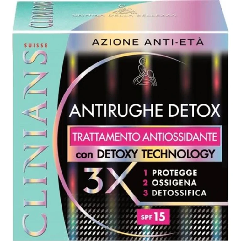 Anti-Wrinkle Detox Cream Spf15 50 Ml