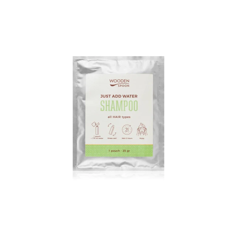 Just add water! shampoo naturale for shiny and soft hair 25 g