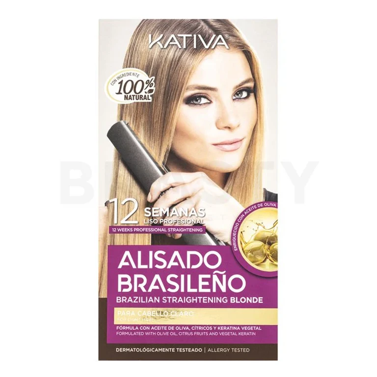 Brazilian blonde smoothing kit Kativa 225 ml