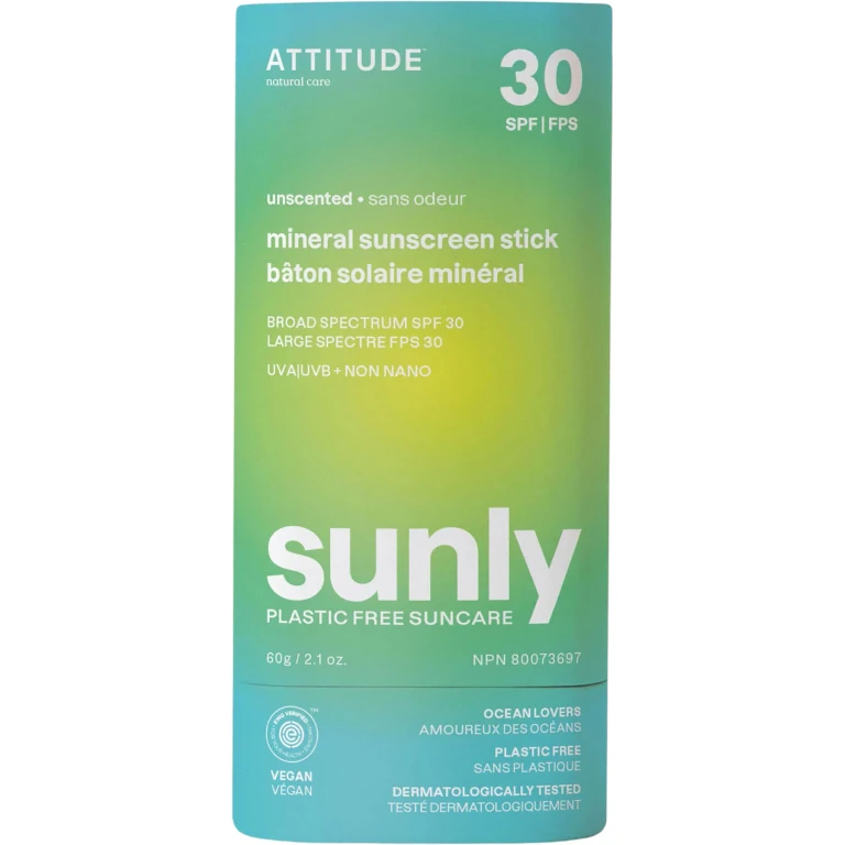 Plastic-free Mineral Sunscreen Stick SPF 30