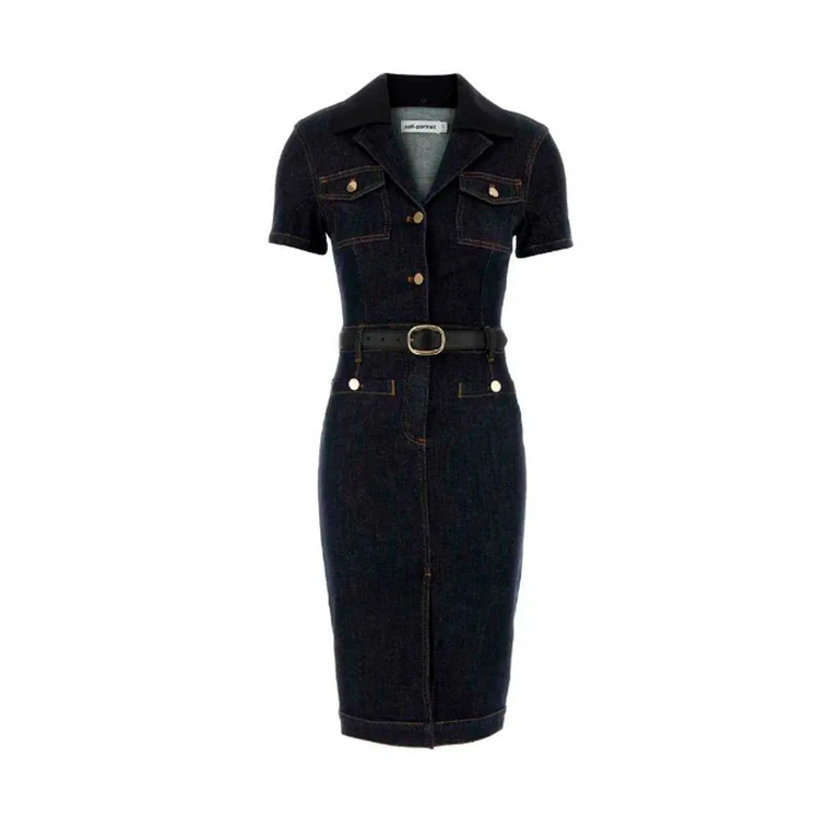 Denim Midi Dress