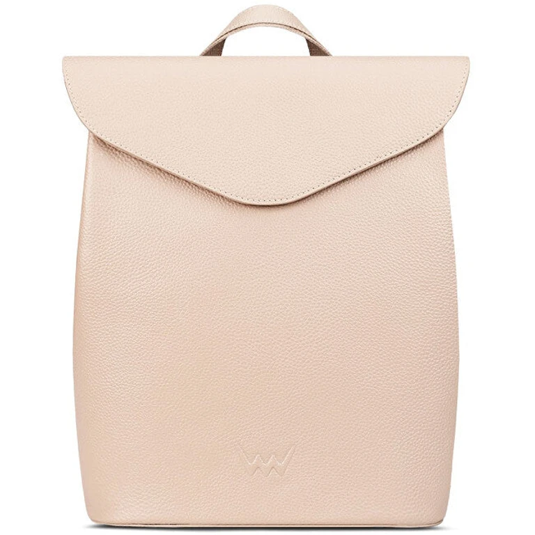 Women's Leather Backpack Joanna Leather Beige