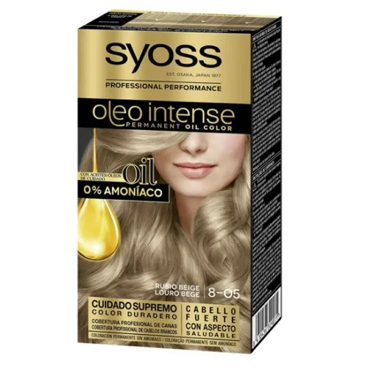 Oleo Intense Permanent Hair Color 8-05 Beige Blonde