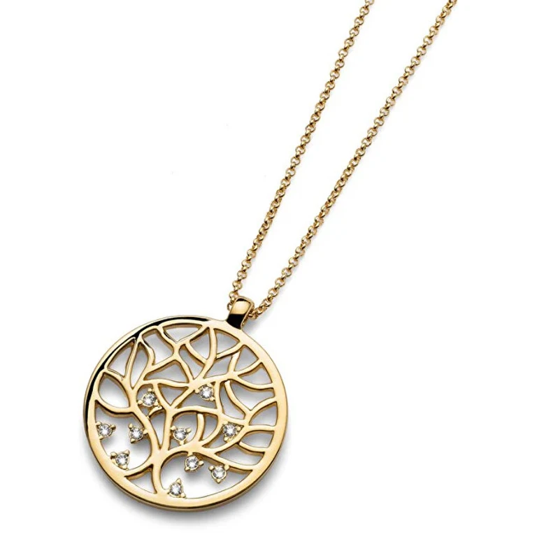 Gold Plated Necklace Working Life 11671G