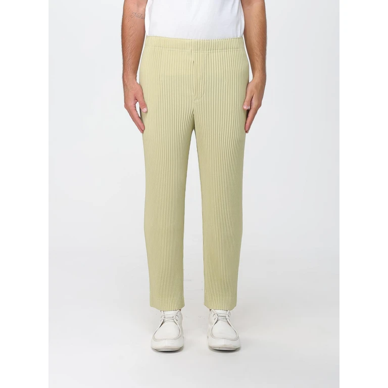 HOMME PLISSE' ISSEY MIYAKE Pants Men color Green (HP66JF13364)