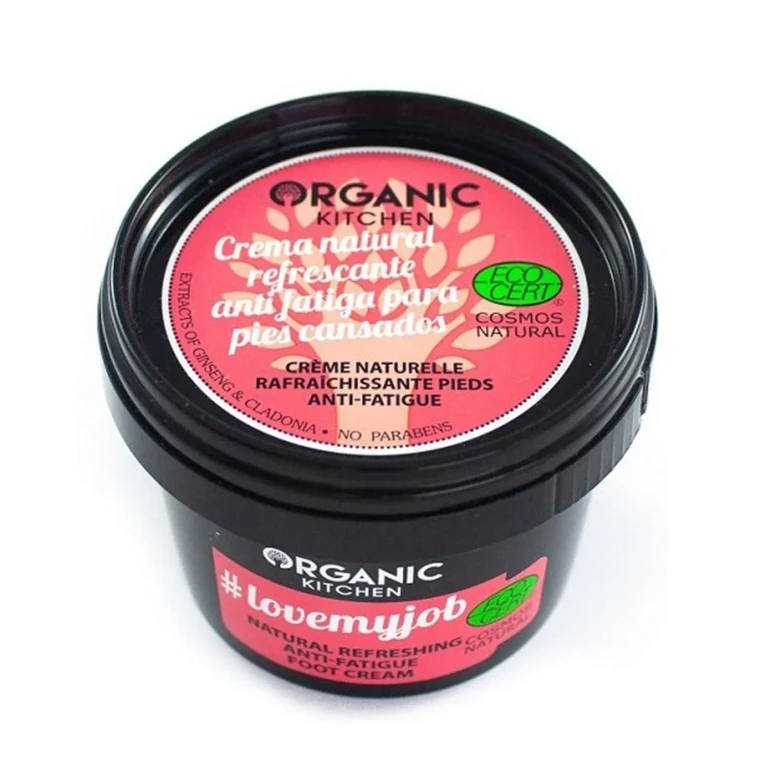 Organic Kitchen Lovemyjob Natural Anti-Fatigue Foot Cream 200ml