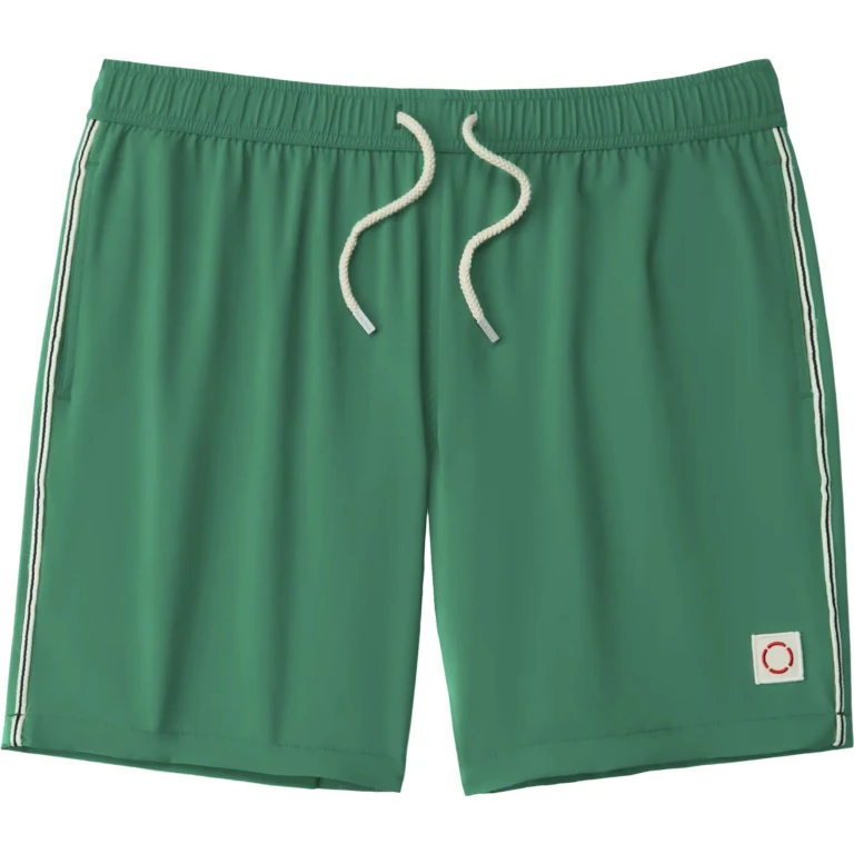 The Vintage Classic Volley Swim Shorts with Mesh Brief 6.5" - Men's
