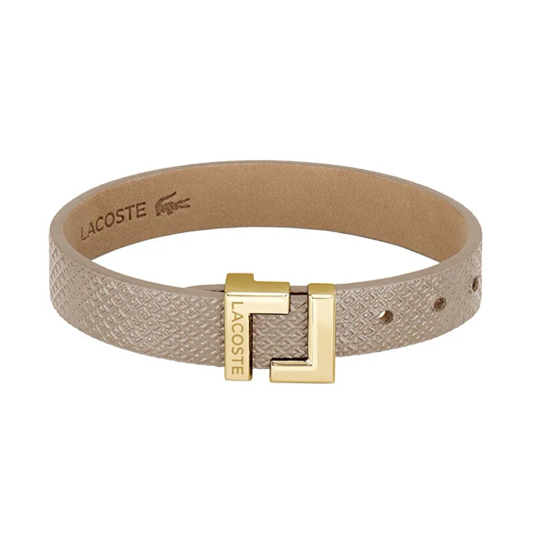 Elegante Beige Leather Bracelet Lura 2040216