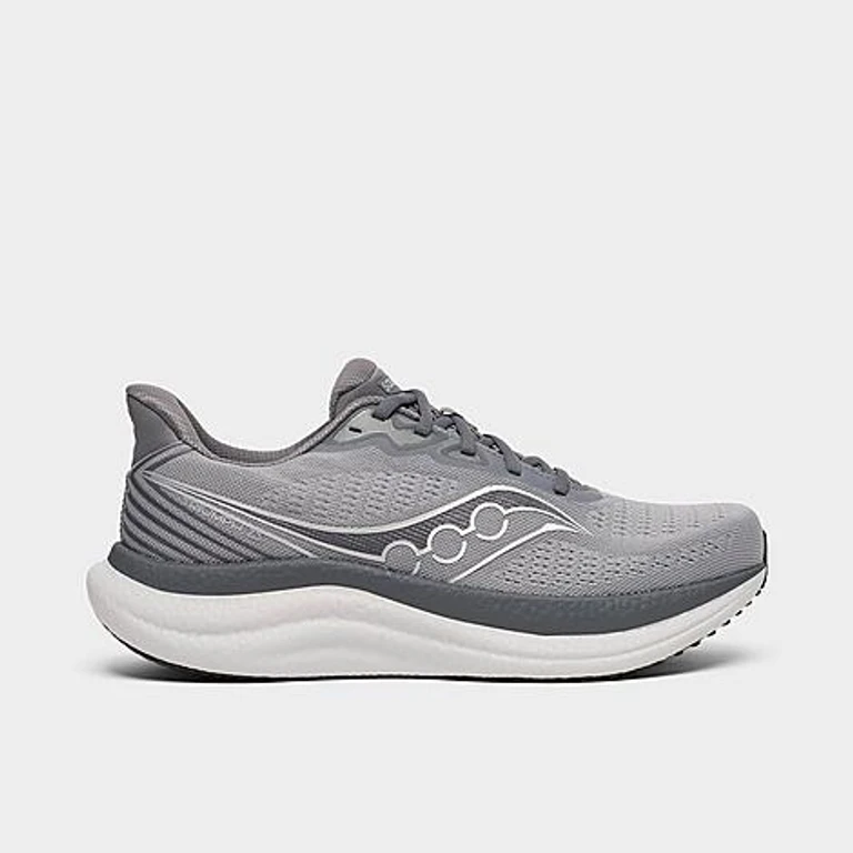 Saucony Men's Triumph 23 Running Shoes in Flint/Carbon Size: 7.5