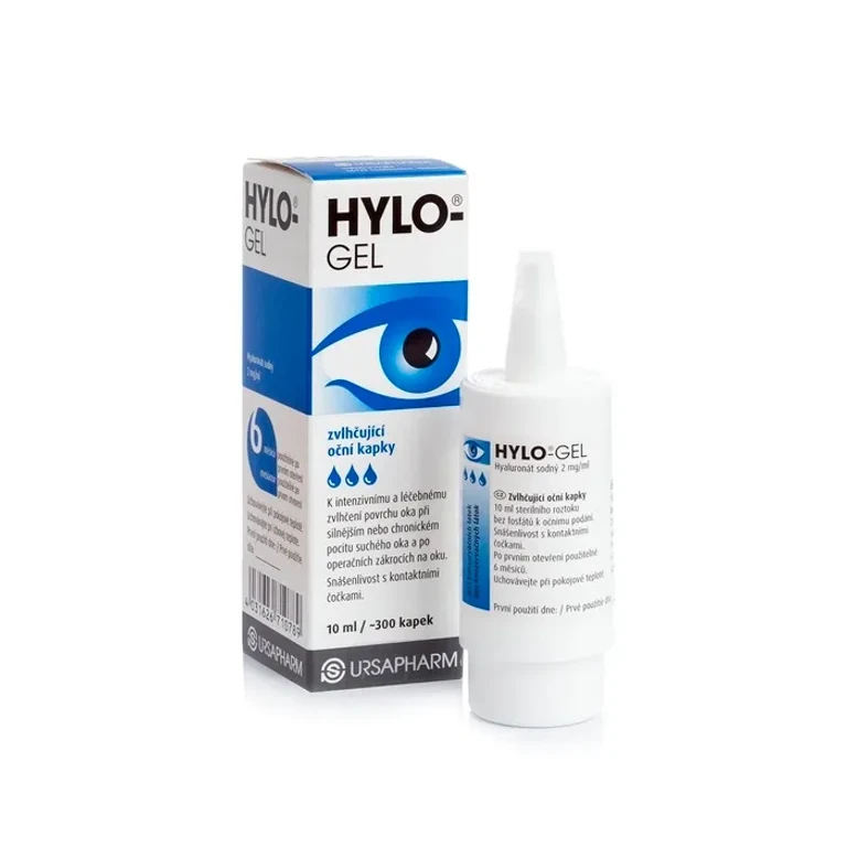 Hylo Lubricating Eye Drops Gel 10ml