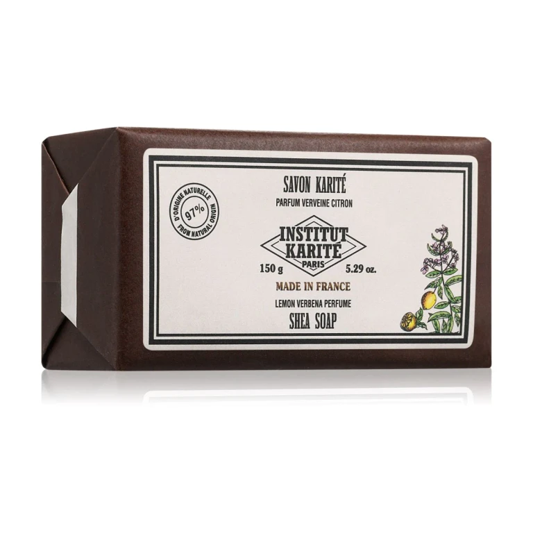 Institut Karité Paris Lemon Verbena Solid Soap With Shea Butter 150 G
