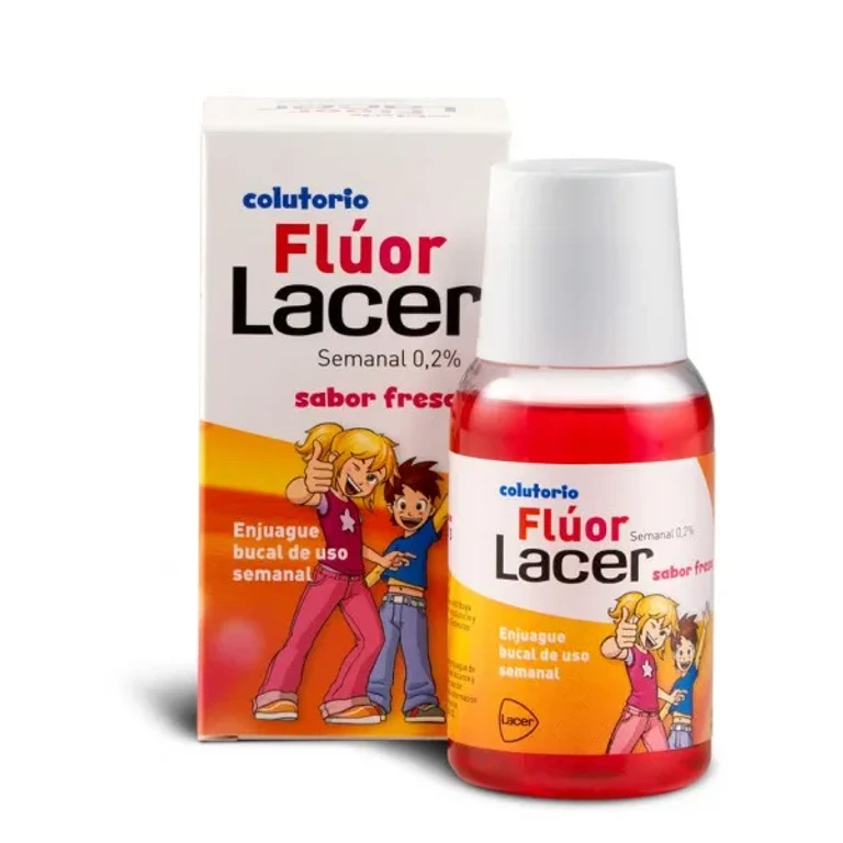 Mouthwash Lacer™ Fluoride 0.2 Strawberry 100ml