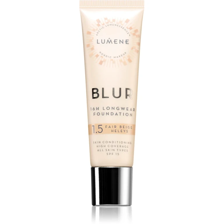 Blur 16h long-lasting foundation SPF 15 color 1.5 Fair Beige 30 ml