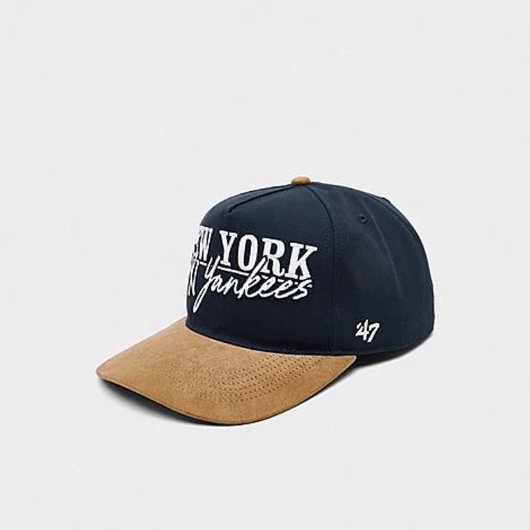 '47 New York Yankees MLB Scribe Line Hitch Snapback Hat