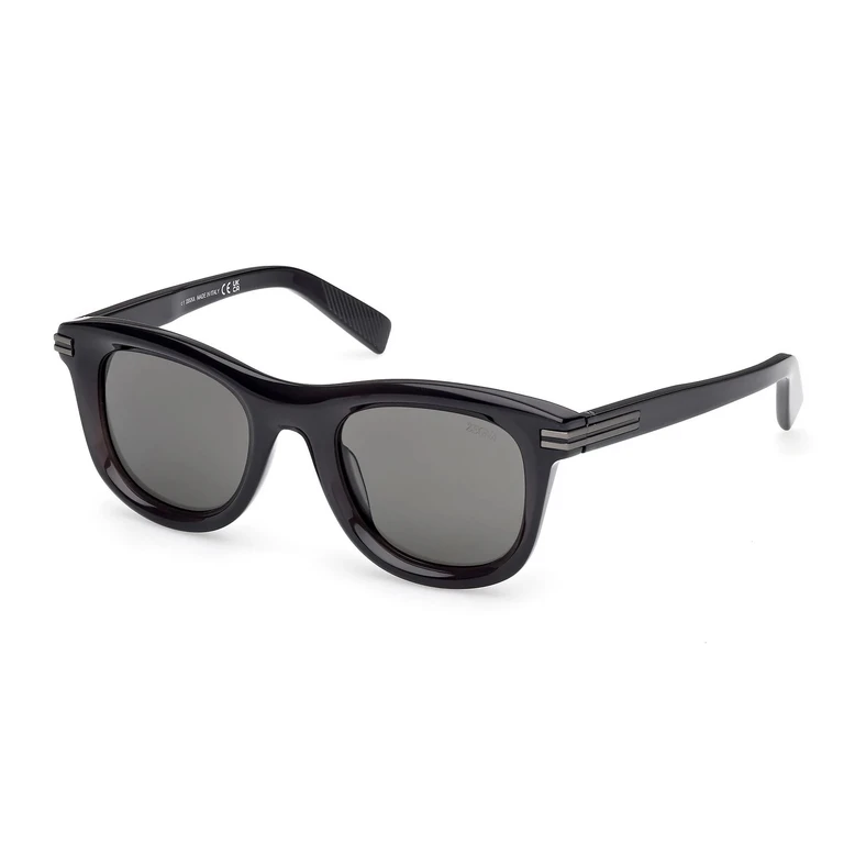 Polarized Smoke Square Mens Sunglasses EZ0269 20D 50