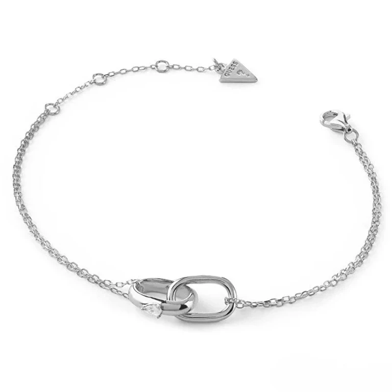 Women's Silver Bracelet Nuances Jsbb04559Jwrh - Length: 18.4 Cm