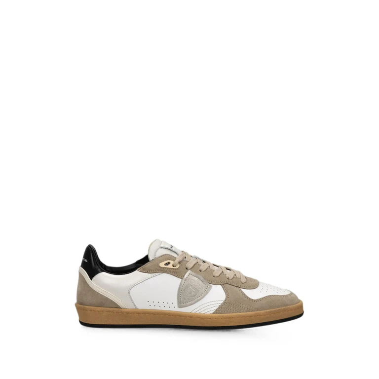 Logo-patch Panelled Sneakers