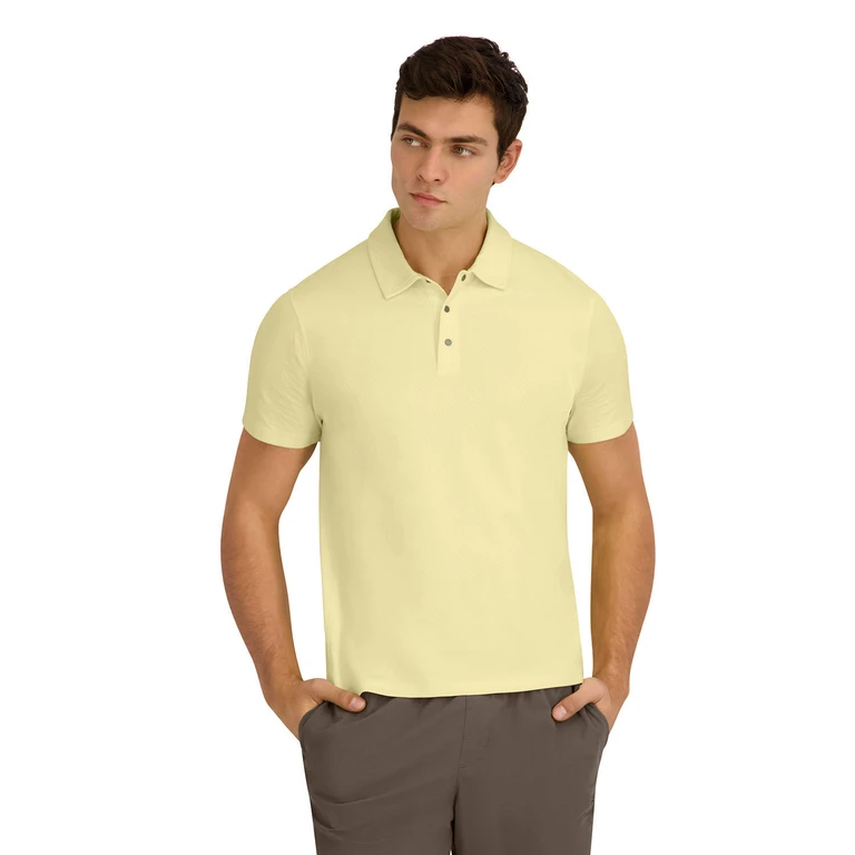 Gridtek Polo Yellow M:- Yellow - Online Only, M