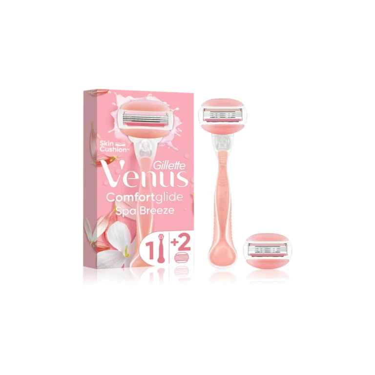 Venus Comfort Glide Spa Breeze - Razor + 2 replacement heads