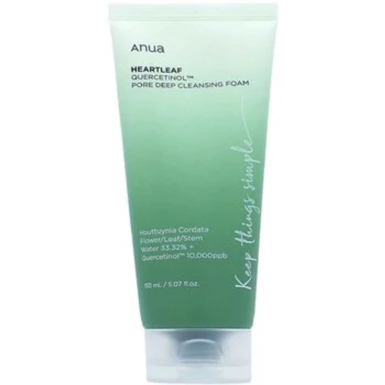 Heartleaf Quercetinol Pore Deep Cleansing Foam for Clogged Pores 150 ml