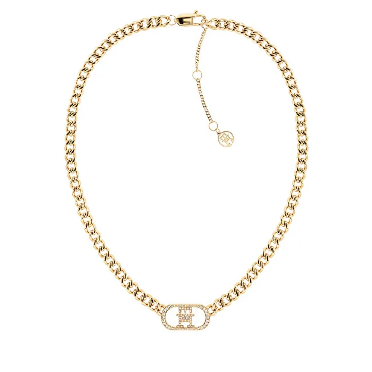 Luxury Gold Plated Monogram Necklace 2780894