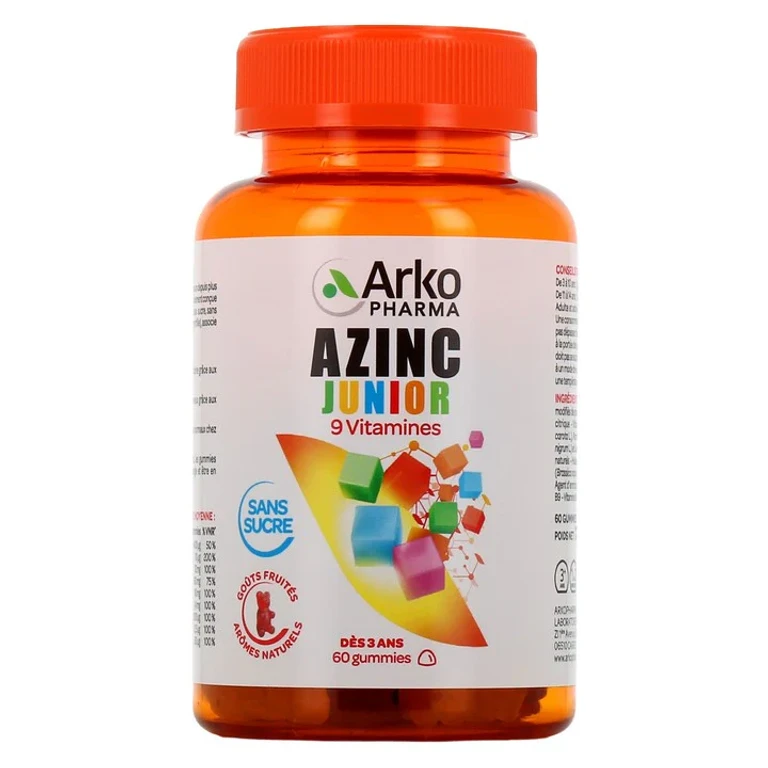 Azinc Junior 60 gummy candies