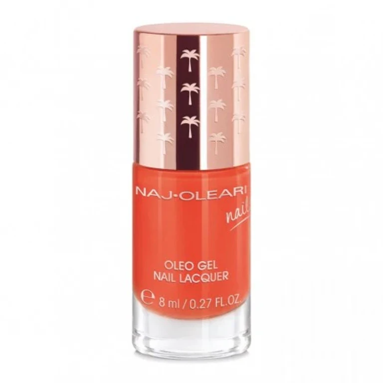 Naj-oleari nail polish GEL EFFECT 19 orange SUNSET