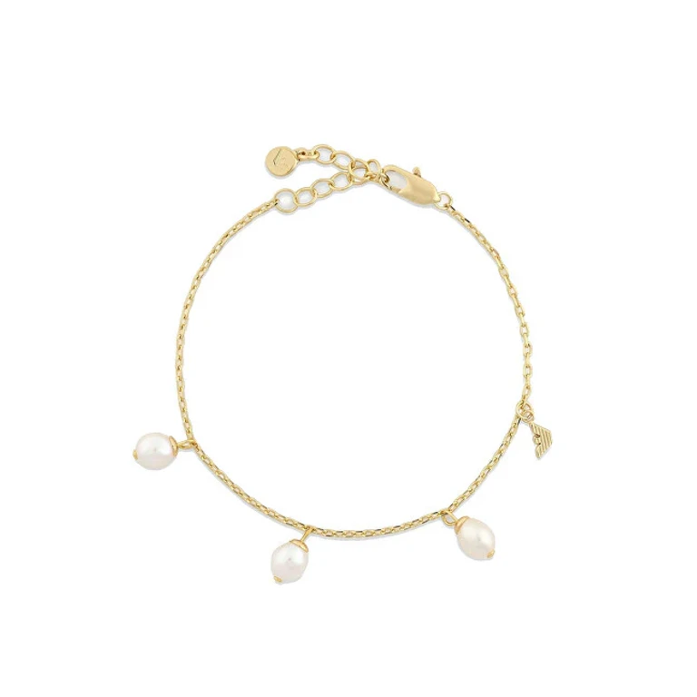 Fashion Bracelet Gold Plated With Beads Egs3198710