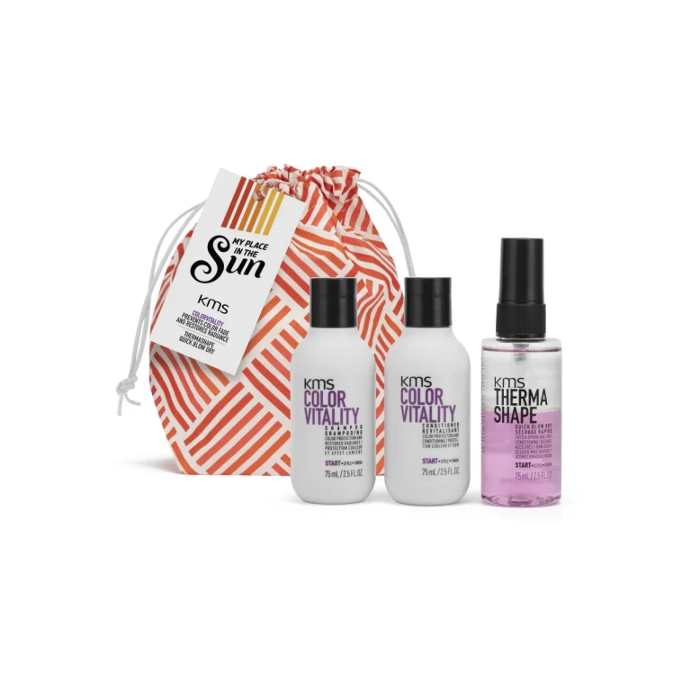 Color Vitality Travel Kit for Heat Protection of Hair