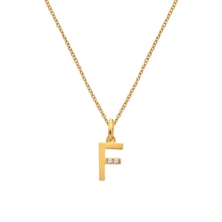 F Jac Jossa Soul Gold Plated Necklace Dp944 (Chain, Pendant)